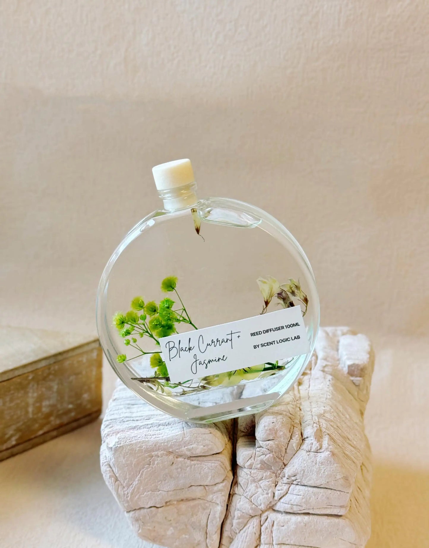 Botanical Reed Diffuser — Handcrafted with Real Flowers | 3.4oz